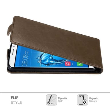 Huawei NOVA PLUS Pungetui Flip Cover (Brun)