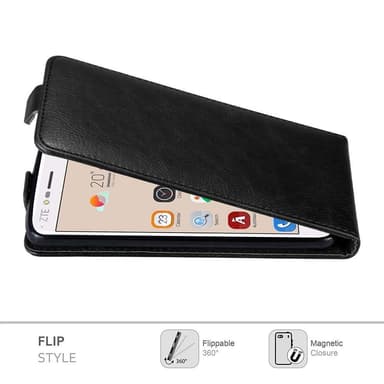 ZTE Blade V8 Pungetui Flip Cover (Sort)