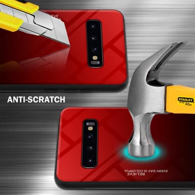 Cover Samsung Galaxy S10 4G Etui Case (Sort)