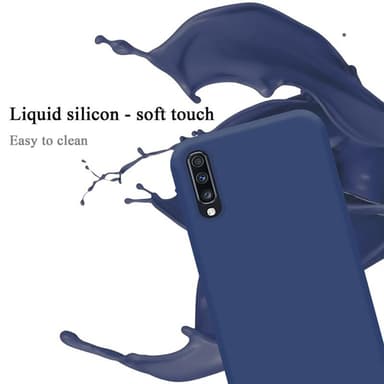 Samsung Galaxy A70 / A70s Cover Etui Case (Blå)