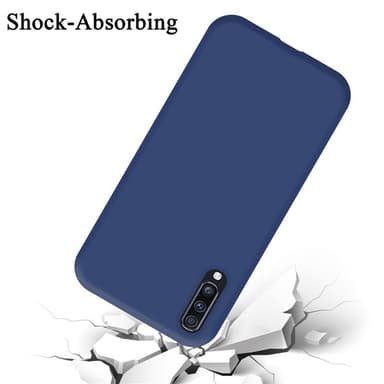 Samsung Galaxy A70 / A70s Cover Etui Case (Blå)