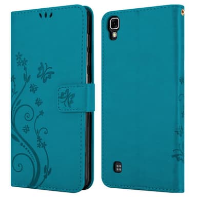 LG X POWER Pungetui Cover Case (Blå)