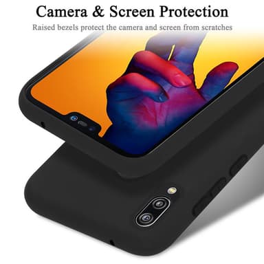 Huawei P20 LITE 2018 / NOVA 3E Cover Etui Case (Sort)