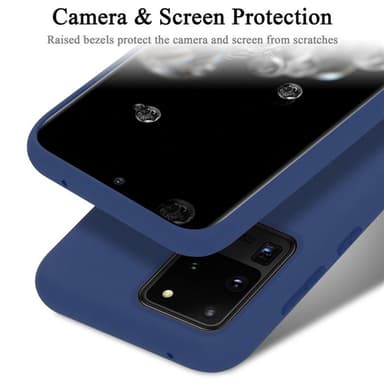 Samsung Galaxy S20 ULTRA Cover Etui Case (Blå)