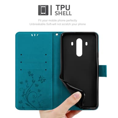 Huawei MATE 10 PRO Pungetui Cover Case (Blå)