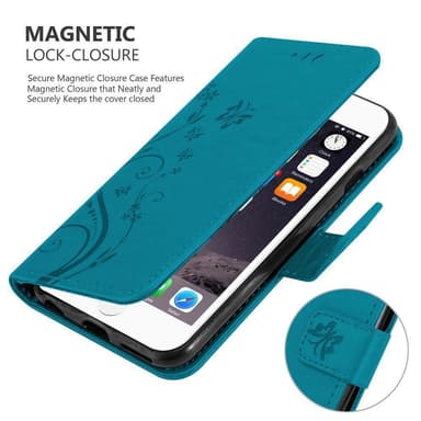 iPhone 6 / 6S Pungetui Cover Case (Blå)