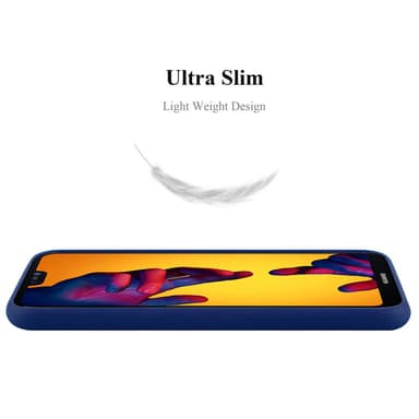 Cover Huawei P20 LITE 2018 / NOVA 3E Etui Case (Blå)