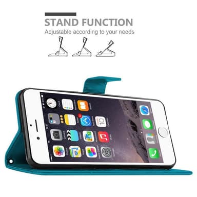 iPhone 6 / 6S Pungetui Cover Case (Blå)