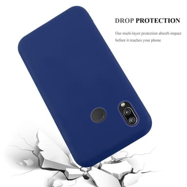 Cover Huawei P20 LITE 2018 / NOVA 3E Etui Case (Blå)