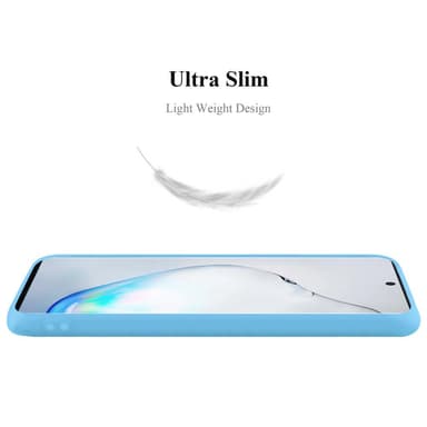 Cover Samsung Galaxy NOTE 10 PLUS Etui Case (Blå)