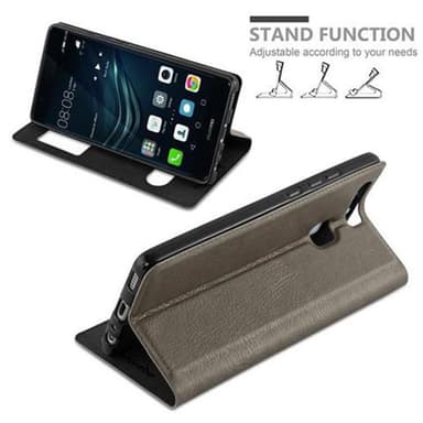 Pungetui Huawei P9 Cover Case (Brun)