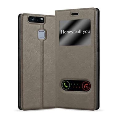 Pungetui Huawei P9 Cover Case (Brun)