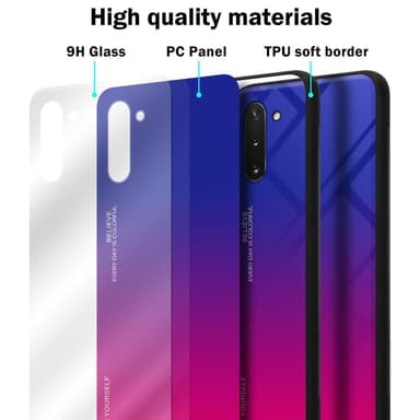 Cover Samsung Galaxy NOTE 10 Etui Case (Sort)
