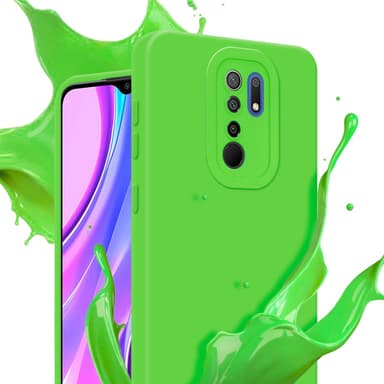 Xiaomi RedMi 9 Cover Etui Case (Grøn)