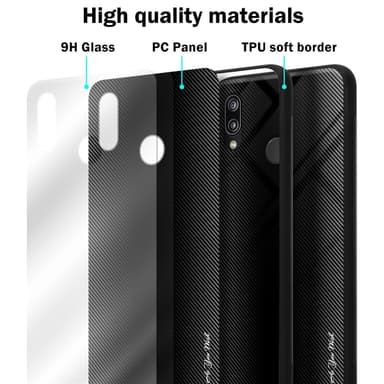 Cover Huawei P20 LITE 2018 / NOVA 3E Etui Case (Sort)