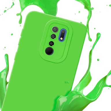 Xiaomi RedMi 9 Cover Etui Case (Grøn)