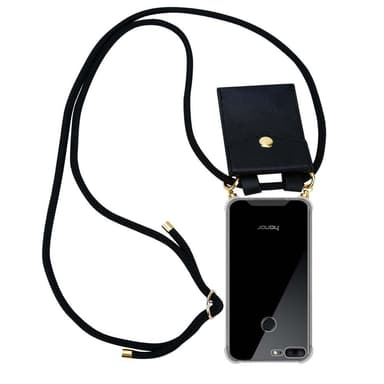 Honor 9 LITE Etui Cover Kæde (Sort)