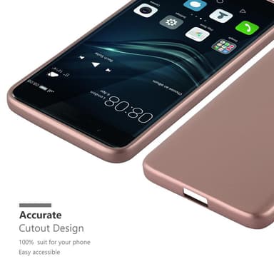 Huawei P9 PLUS Cover Etui Case (Lyserød)