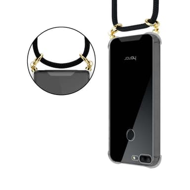 Honor 9 LITE Etui Cover Kæde (Sort)