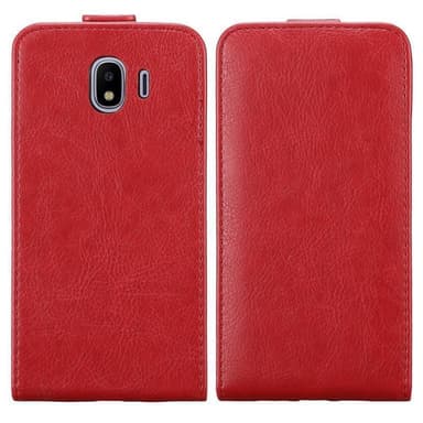 Samsung Galaxy J4 2018 Pungetui Flip Cover (Rød)