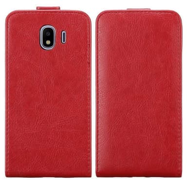Samsung Galaxy J4 2018 Pungetui Flip Cover (Rød)