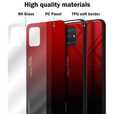 Cover Samsung Galaxy A51 4G / M40s Etui Case (Sort)