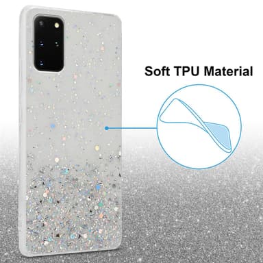 Samsung Galaxy S20 PLUS Cover Etui Case (Gennemsigtig)