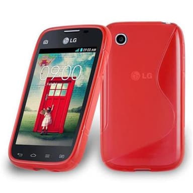LG L40 Etui Case Cover (Rød)