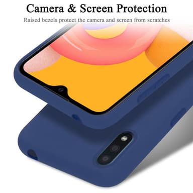 Samsung Galaxy A01 Cover Etui Case (Blå)