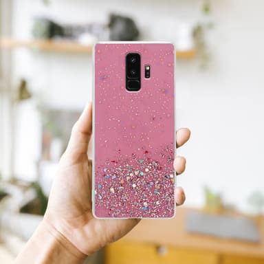 Samsung Galaxy S9 PLUS Cover Etui Case (Lyserød)