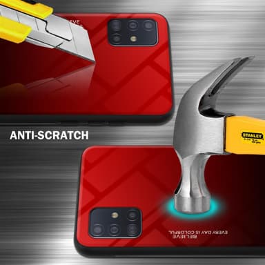 Cover Samsung Galaxy A51 4G / M40s Etui Case (Sort)