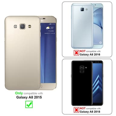 Samsung Galaxy A8 2015 Cover Etui Case (Sort)