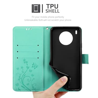 Honor 50 LITE Pungetui Cover Case (Turkis)