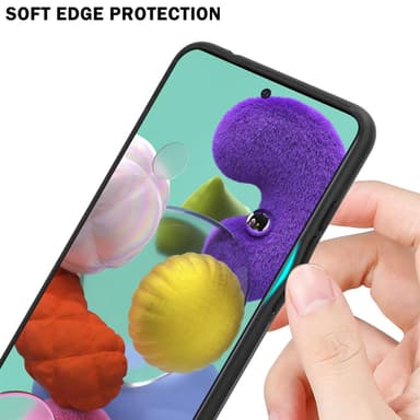 Cover Samsung Galaxy A51 4G / M40s Etui Case (Sort)