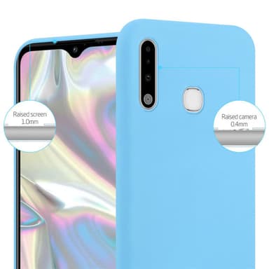 Cover Samsung Galaxy A70e Etui Case (Blå)