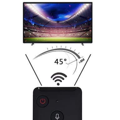 Udskiftning af fjernbetjening BN59-01312B BN59-01327B Samsung TV Stemmefunktion
