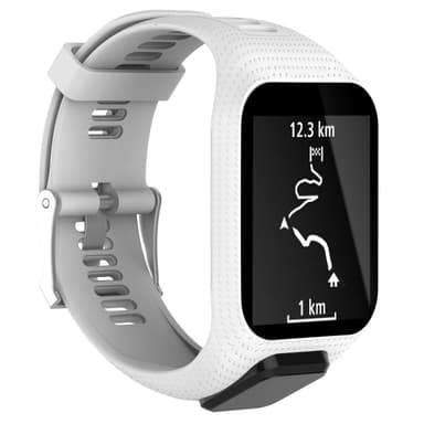 Silikone urrem til TomTom Smartwatch Hvid