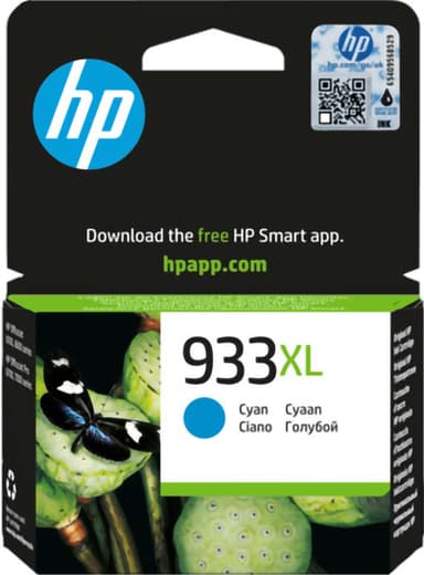 HP 933XL blækpatron (cyan)