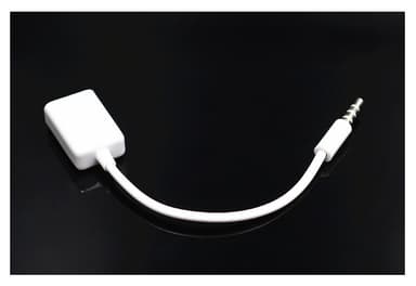 3,5 mm til USB lydadapter til bilen