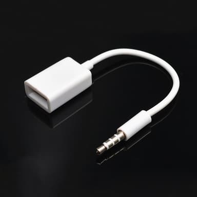 3,5 mm til USB lydadapter til bilen