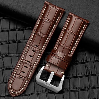 Udskiftning af urrem til Panerai Luminor Brun 22 mm