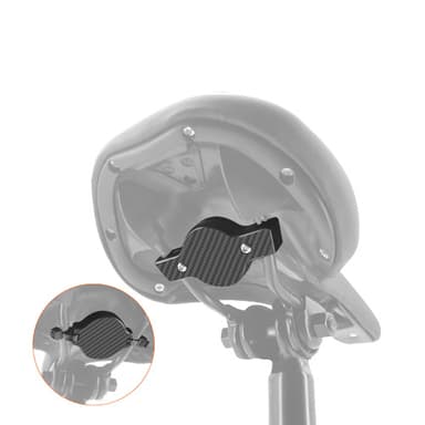 Anti-tyveri AirTag holder til cykel Sort