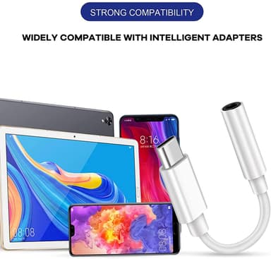 USB-C til 3,5 mm adapter