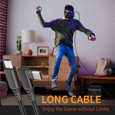 Link kabel USB-C til Oculus Quest 2 6 m