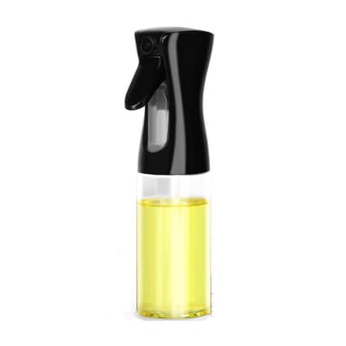 Glas sprayflaske til olie 200 ml Sort