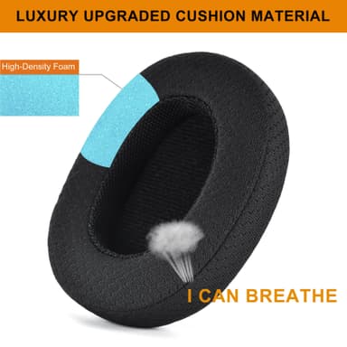 Udskiftning af ørepuder til Sennheiser HD 4.50BT/ HD 4.50/ HD 4.50BTNC/ HD 4.50SE Sort