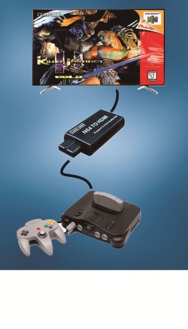 Nintendo 64 til HDMI konverter