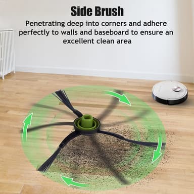 Tilbehør til robotstøvsuger Ecovacs DEEBOT OZMO T8/T8 AIVI/T8 MAX/N8 Pro/N8 Pro+/N8 Pro Plus, Yeedi Vac/Yeedi Vac MAX/Yeedi-Vac