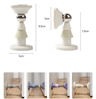 Magnetisk dørstopper