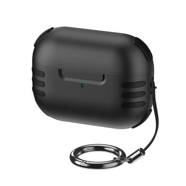 TPU AirPods Cover Cover Beskyttende Cover til AirPods Pro/Pro 2 Sort Airpods Pro